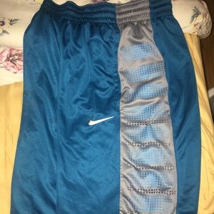 Nike Elite Teal Blue Basketball Shorts